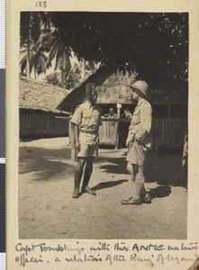 Two officers, Dar es Salaam, Tanzania, 1918