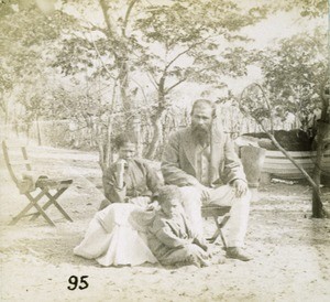 Mr. and Mrs. Blockley, traders, in Leshoma, Northern Rhodesia, Zambia