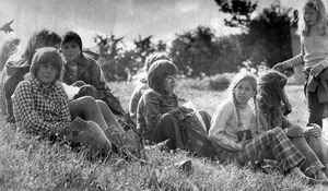 DMS annual meeting on Constitution day 5.6.1972 at Skamlingsbanken. A small group of Young list