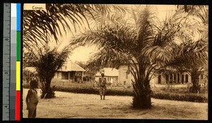 Woman at a mission, Congo, ca.1920-1940