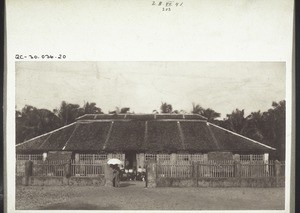 Aussätzigen-Spital in Kalikut, Indien. Dr. Liebendörfer, Missionar