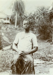 Portrait of Eouna, in Gabon