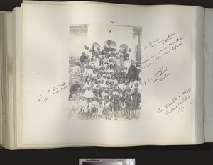 Teachers and Scholars, Sambhar, India, 1900