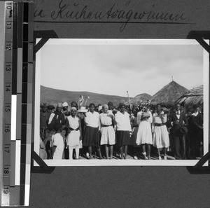 Dancing youth, Baziya, South Africa East, 1935