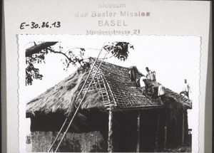 Erstes Missionshaus i. Kishong i. Abbruch