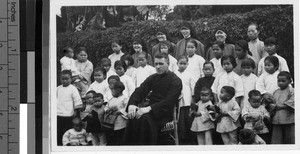 Group of Orphans with Maryknoll Sisters, Loting, China, August 15, 1934