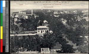 View of Bremer Street, Lome, Togo, ca. 1920-1940