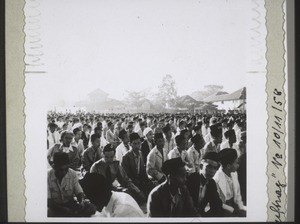 Gebet auf Sportplatz Bandjarmasin