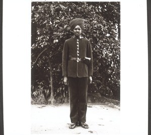 Indian policeman in Hong Kong