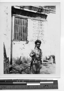 Guard in Guilin, China, 1947