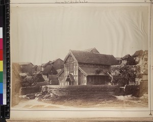 View of Avaratr' Andohalo, Madagascar ca. 1870