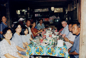 Church staff in the development work, Preah S'DacFra venstre - from the left: Jenny Thi, Beatri