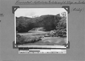 Natural lava bridge across the Kiwira River, Nyasa, Tanzania