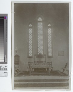 Interior of Church at Paud, India, ca.1888-1922