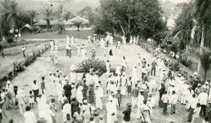 Inauguration of the church of Ngomo, in Gabon