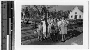 Maya woman and children, Quintana Roo, Mexico, ca. 1947