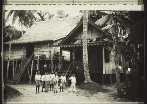 A typical Dayak house