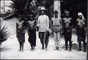 Afr. Soldaten der Schutztruppe 1914