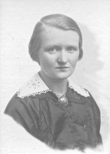 Missionary Kätchen Hauge,leader of Siloam Boarding School, Tirukoilur,1921-19222, leader of Mel