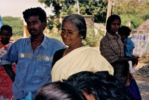 Alice Nirmala fra ALCs Skoleprojekt, Tamil Nadu, Sydindien