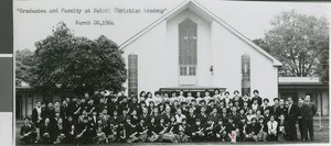 Graduates and Faculty at the Keimei Christian Academy, Tokyo, Japan, 1964