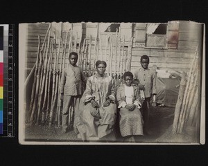 Group portrait of Christian family, Sierra Leone, May 1906