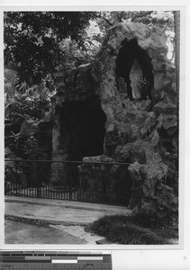 Our Lady of Lourdes Grotto at Guangzhou, China, 1941