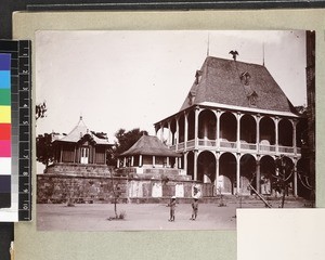 Exterior view of Silver Palace, Antananarivo, Madagascar, ca. 1913