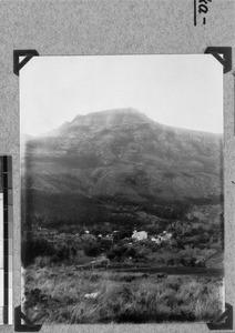 View of the mission station, Genadenal, South Africa, ca.1893-1927