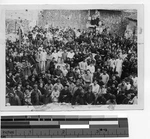 Christmas in Zhongshan, Meixien, China, 1937