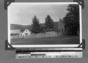 School and church, Enon, South Africa, 1930