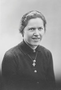 Anna Marie Christofine Busch, b. 24. 12. 1882. Nurse. At Missionary School. Emission to China: