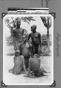 Young African men, Nkinga, Tanzania