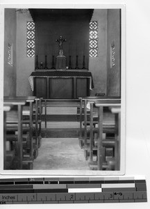 Altar in Jiaoling, Meixien, China, 1934