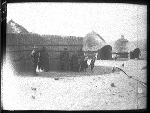 Chief Lerotodi's village, Morija, Lesotho, ca. 1901-1907