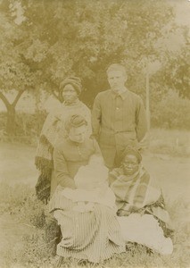 The family of PEMS missionary Louis Germond, in Siloe