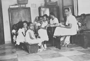 Børnehaven ved pigeskolen, 1953