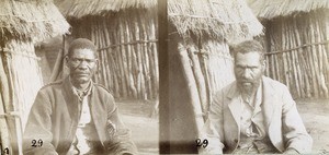 Africa et Yantje, hunters, in Northern Rhodesia, Zambia