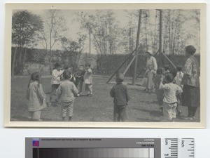 Kindergarteners at play, China, ca.1888-1929