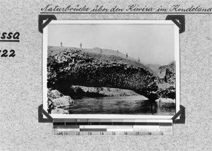 Natural lava bridge across the Kiwira River, Nyasa, Tanzania