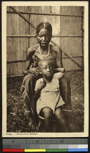 Grandmother and child, Congo, ca.1920-1940