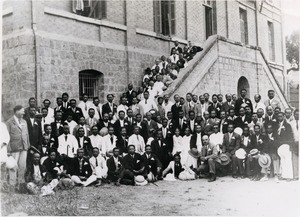 First congress of the malagasy blue-cross, in the christian community home in Antananarivo, Madagascar