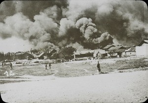 Burning of Hankow, China, 1911