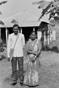 Bangladesh Lutheran Church/BLC, Bhandarugram 1983. The Deacons, Robindro Nath and Maja Ray