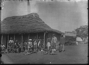 Sewing school, Catuane, Mozambique, ca. 1901-1907