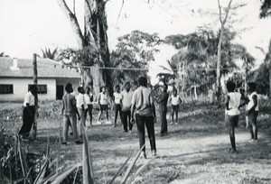 Secondary school of Libamba, in Cameroon