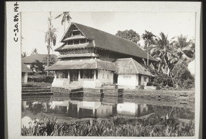 Moschee m. heiligem Teich i. Malabar