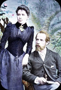 Mr and Mrs Haupt, ca. 1890