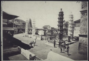 Götzentempel in Bombay. Ostindien