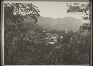 Mission station in Nyenhangli, seen from the west